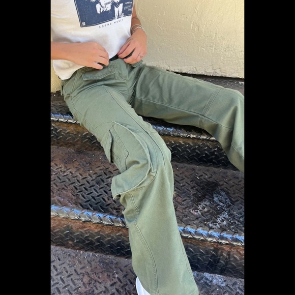 Brandy Melville Pants & Jumpsuits Brandy Melville Olive Green Kim